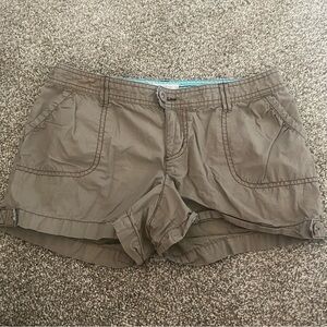 So wear it declare it dark Khaki shorts